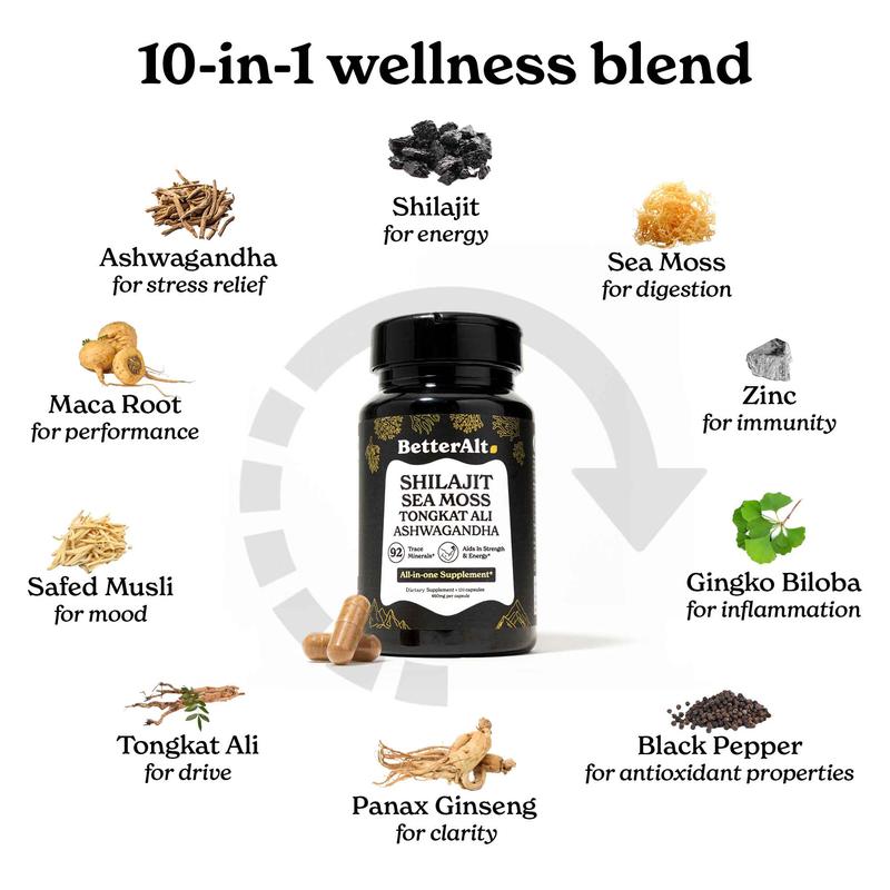 BetterAlt GOLD+ Shilajit