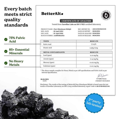 BetterAlt GOLD+ Shilajit