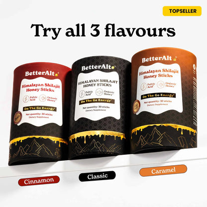 Shilajit Honey Sticks