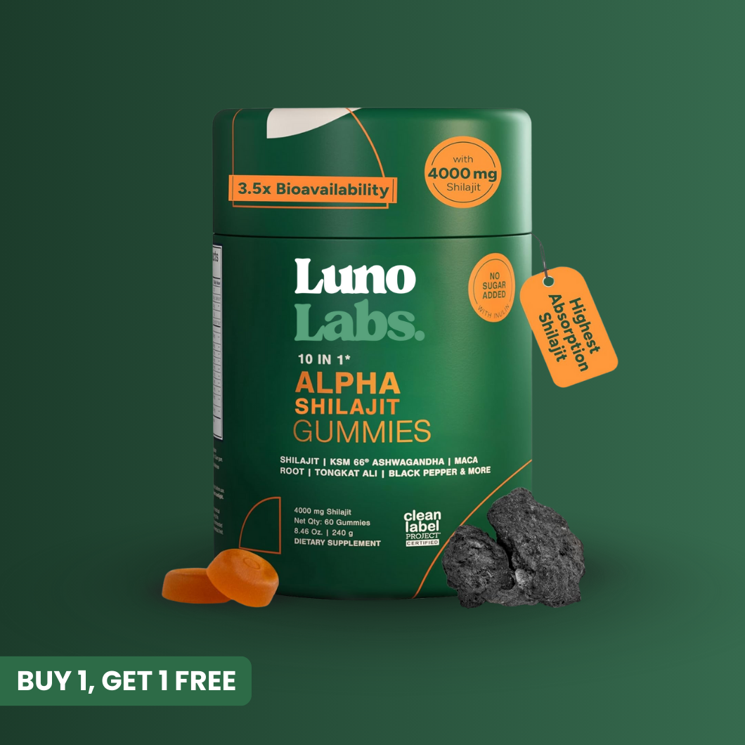 Luno™ Shilajit Alpha Gummies